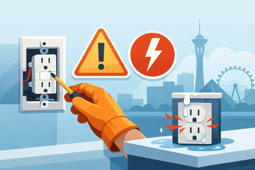 GFCI Outlet Replacement Las Vegas Warning Signs