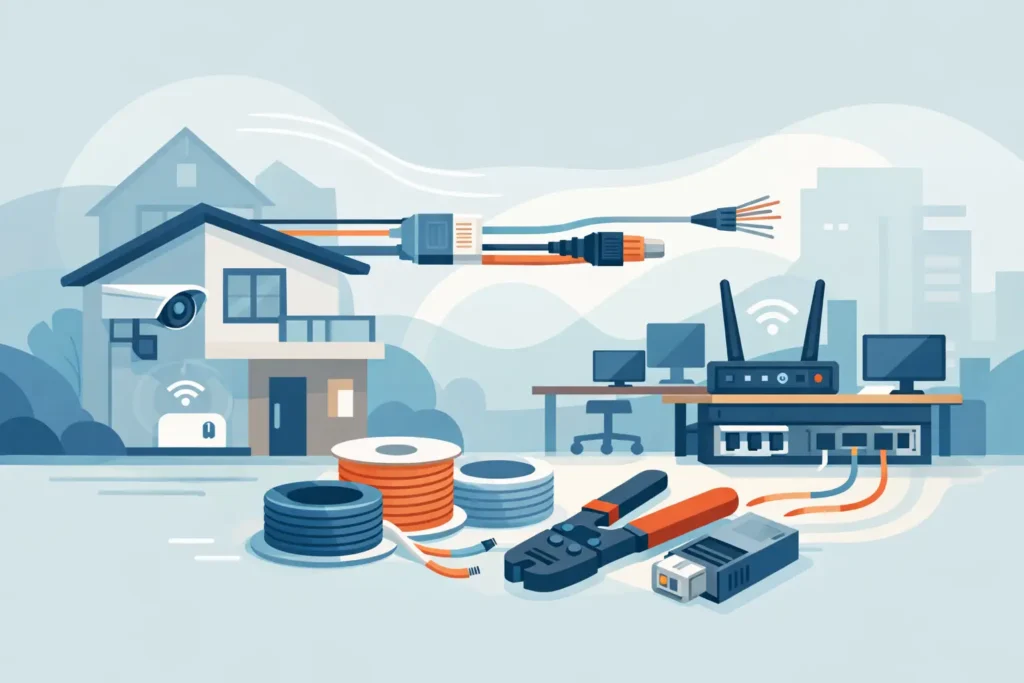 Low Voltage Wiring Guide for Homes and Offices