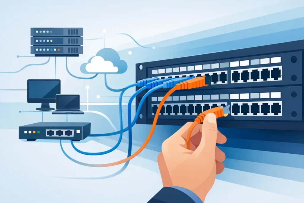 Patch Panel Wiring for Reliable Business Networks