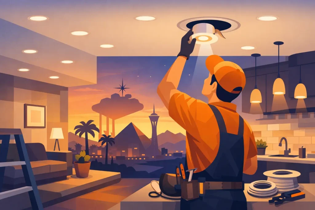 Recessed Lighting Installation Las Vegas Done Right