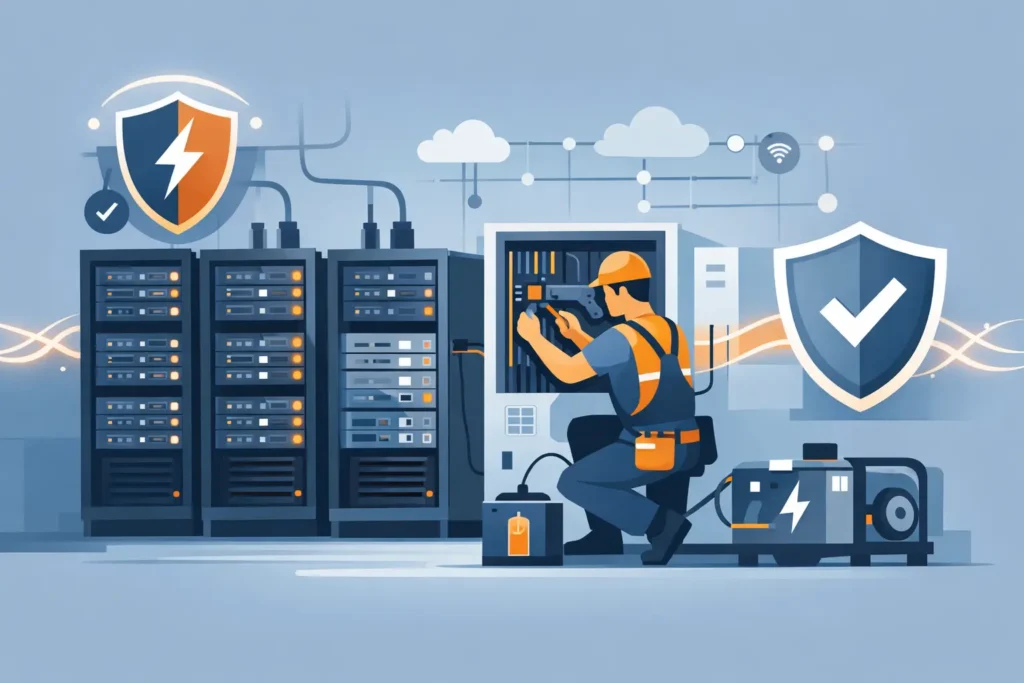 Server Room Electrical Installation That Protects Uptime