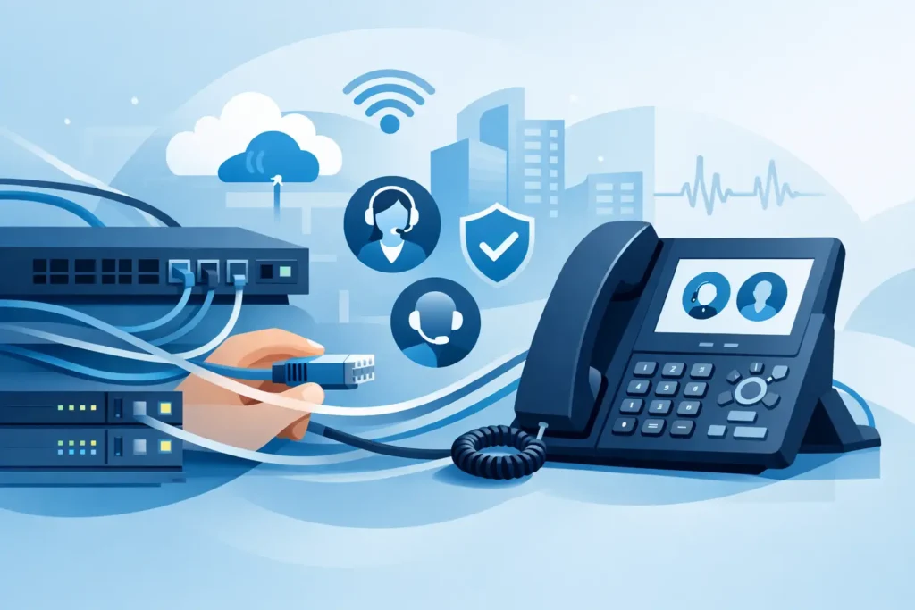 VoIP Office Cabling for Reliable Business Calls