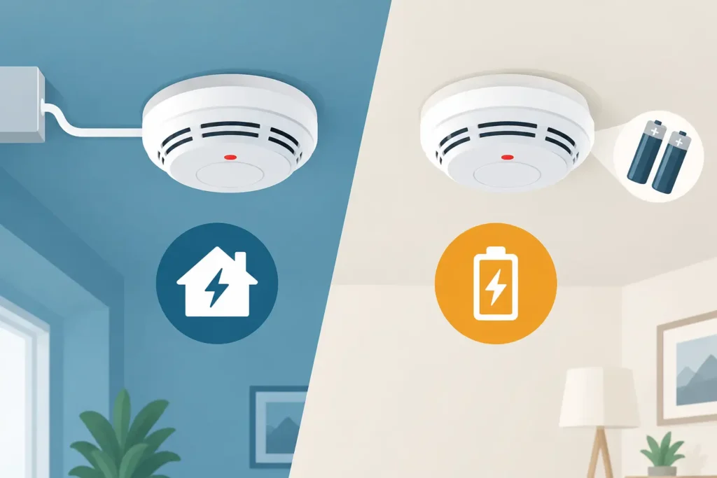 Hardwired Versus Battery Smoke Alarms Compared